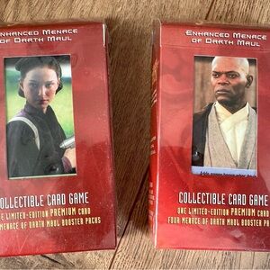 Star Wars Collectible Card Game Set, Enhanced Menace of Darth Maul